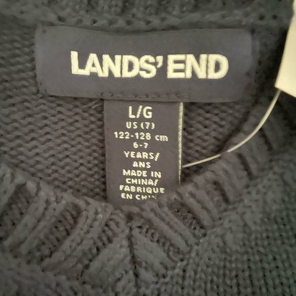 Navy sweater